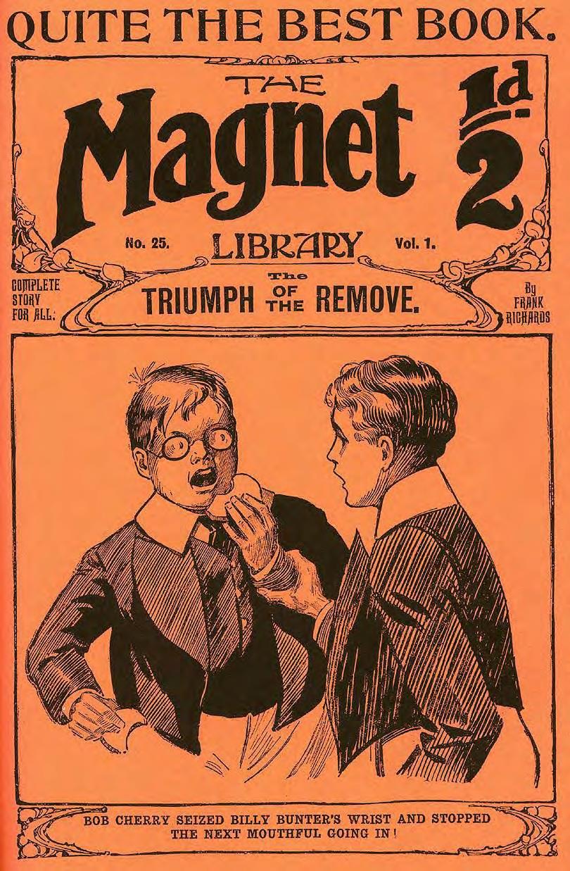 Comic Book Cover For The Magnet 25 - The Triumph of the Remove