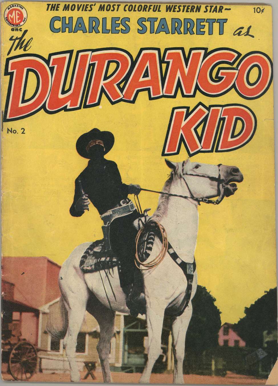 Comic Book Cover For Durango Kid 2