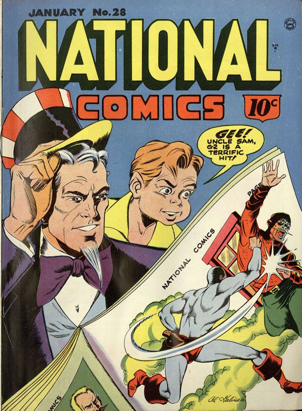 Book Cover For National Comics 28