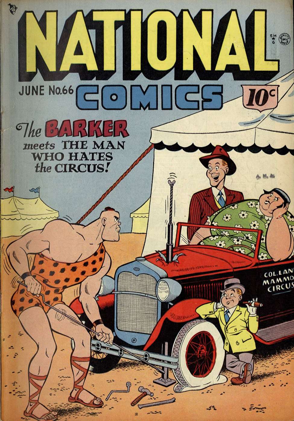 Book Cover For National Comics 66