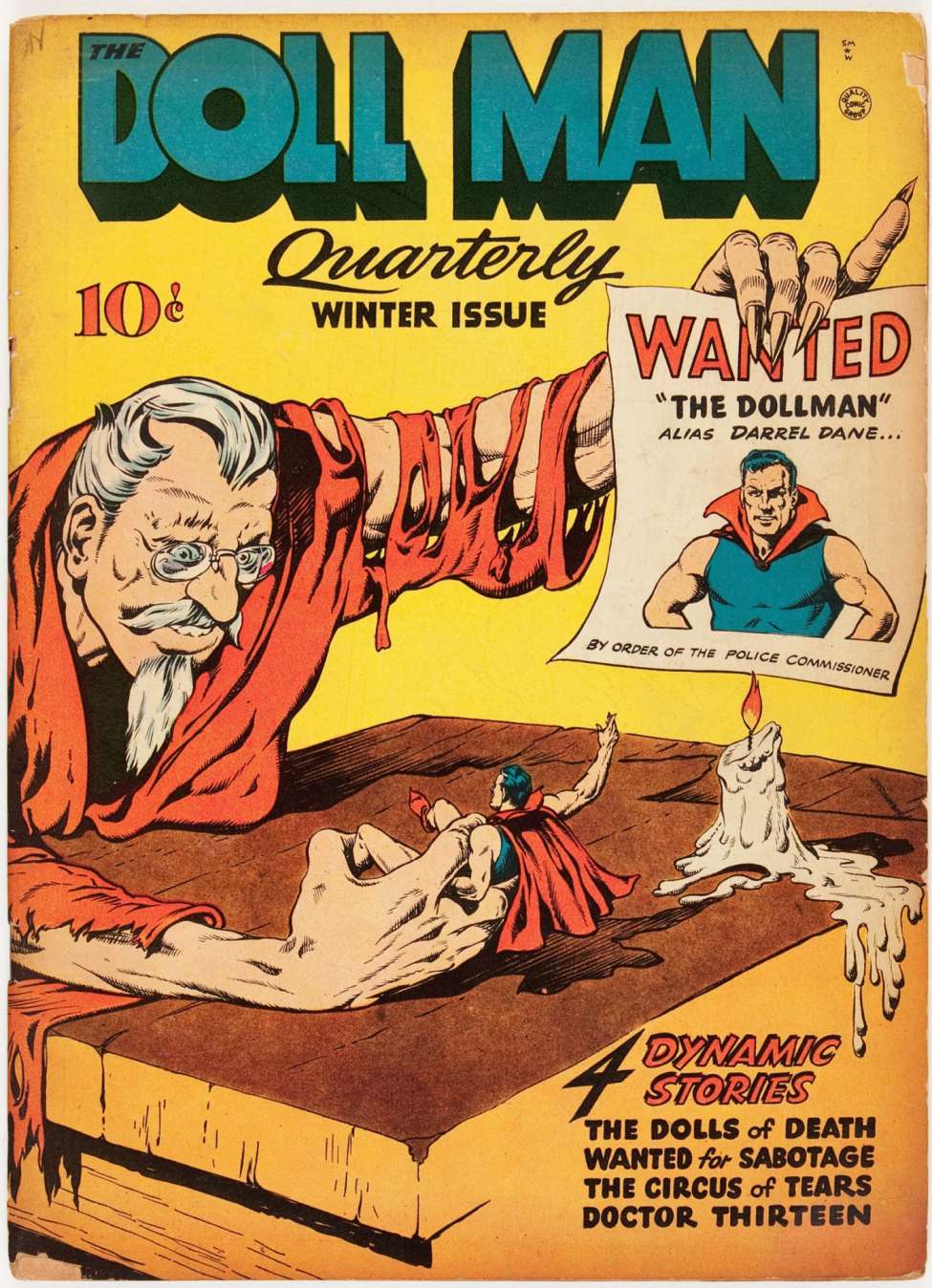 Comic Book Cover For Doll Man 4