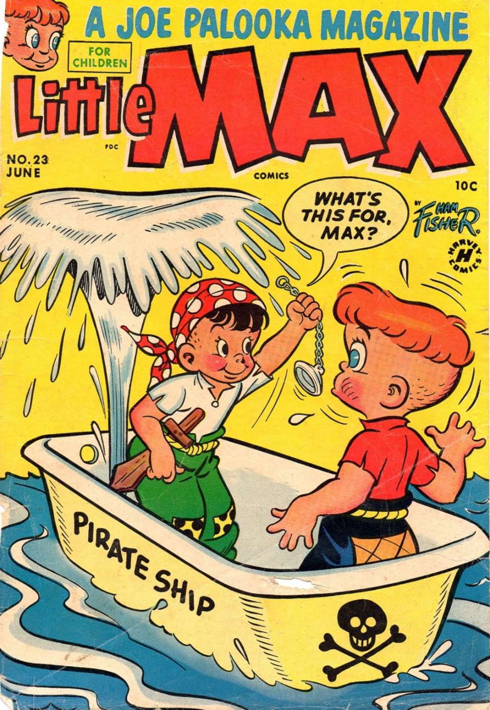 Comic Book Cover For Little Max Comics 23