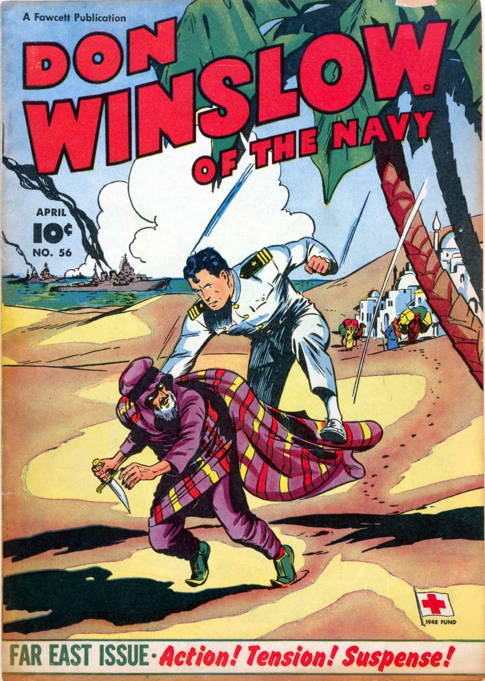 Comic Book Cover For Don Winslow of the Navy 56