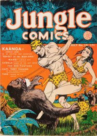 Large Thumbnail For Jungle Comics 19 - Version 2