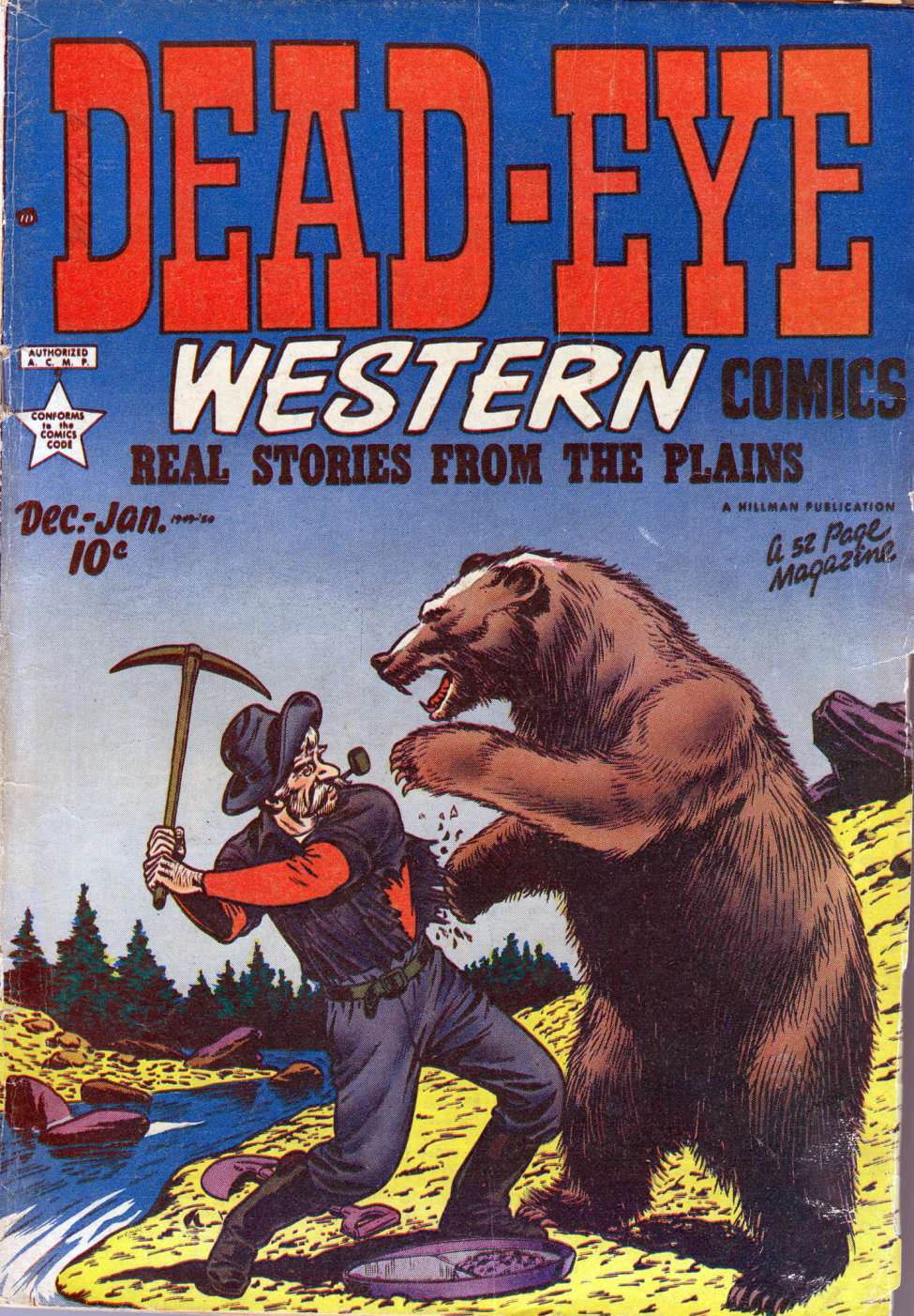 Comic Book Cover For Dead-Eye Western v1 7