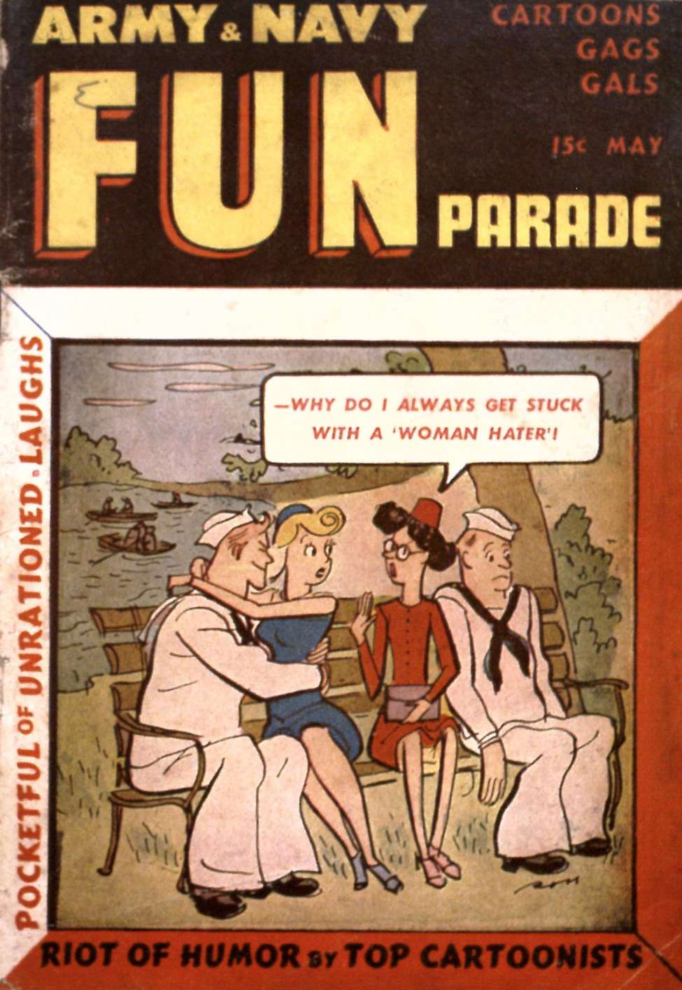 Book Cover For Army & Navy Fun Parade 27 (v4 3)