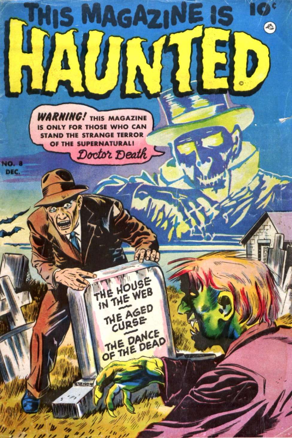 Comic Book Cover For This Magazine Is Haunted 8