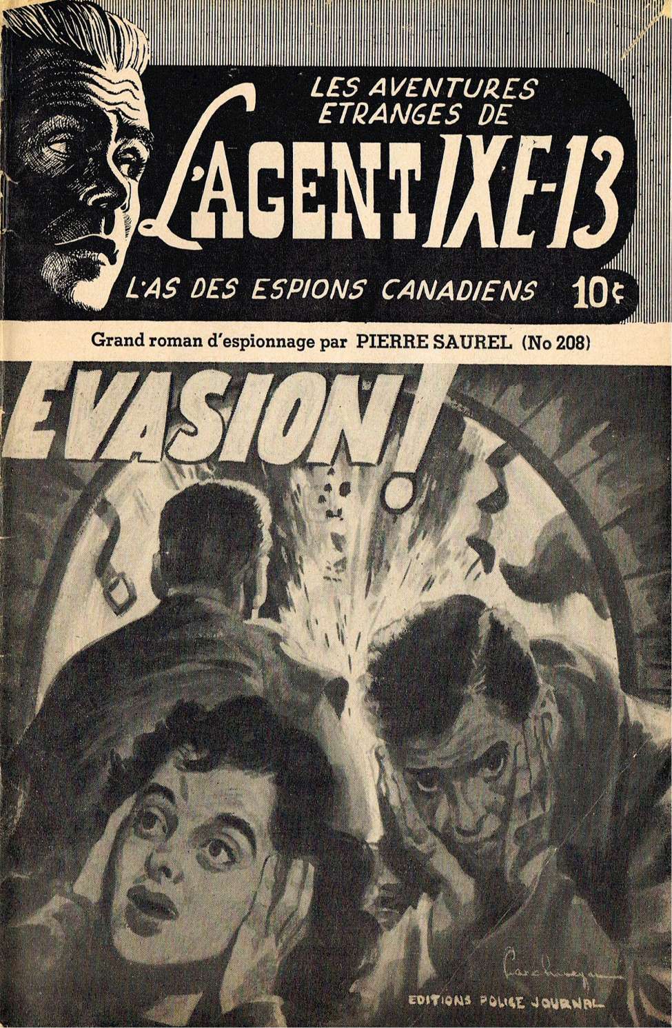 Book Cover For L'Agent IXE-13 v2 208 - Évasion