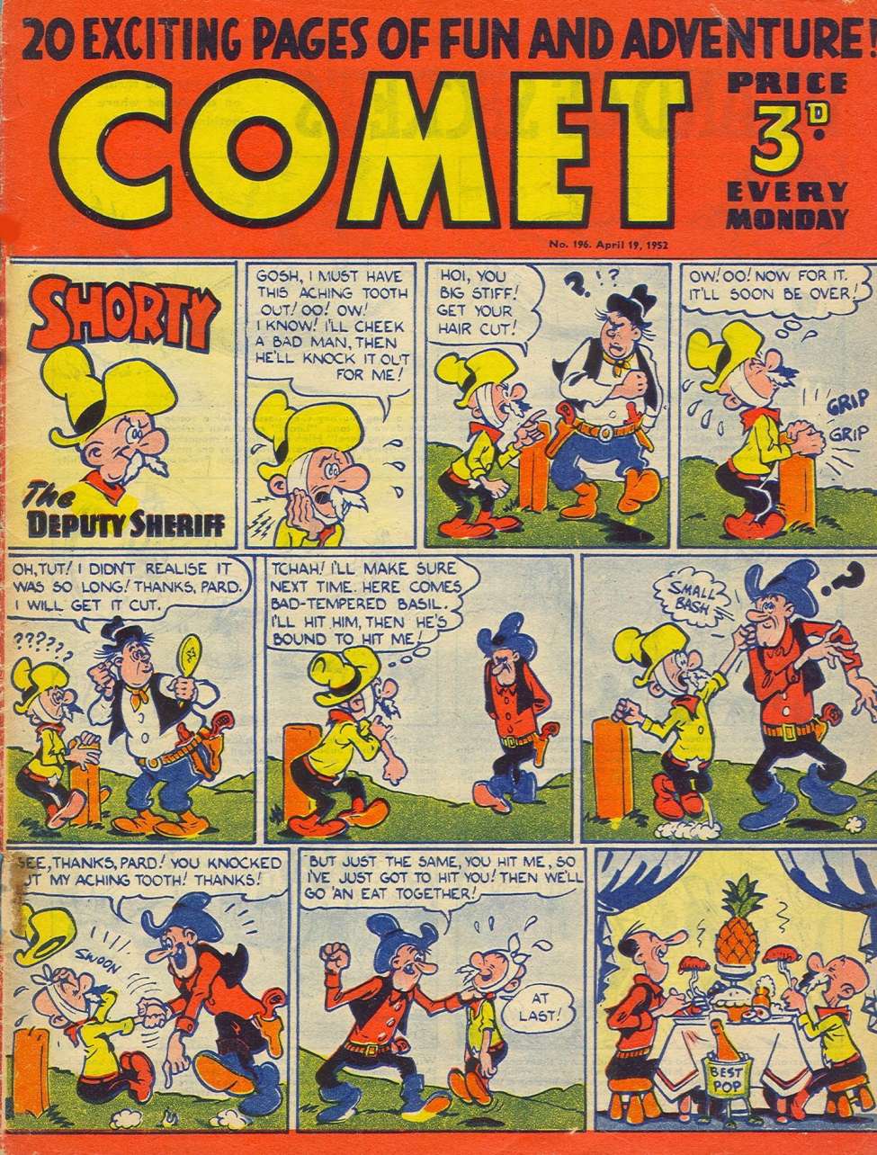 Book Cover For The Comet 196
