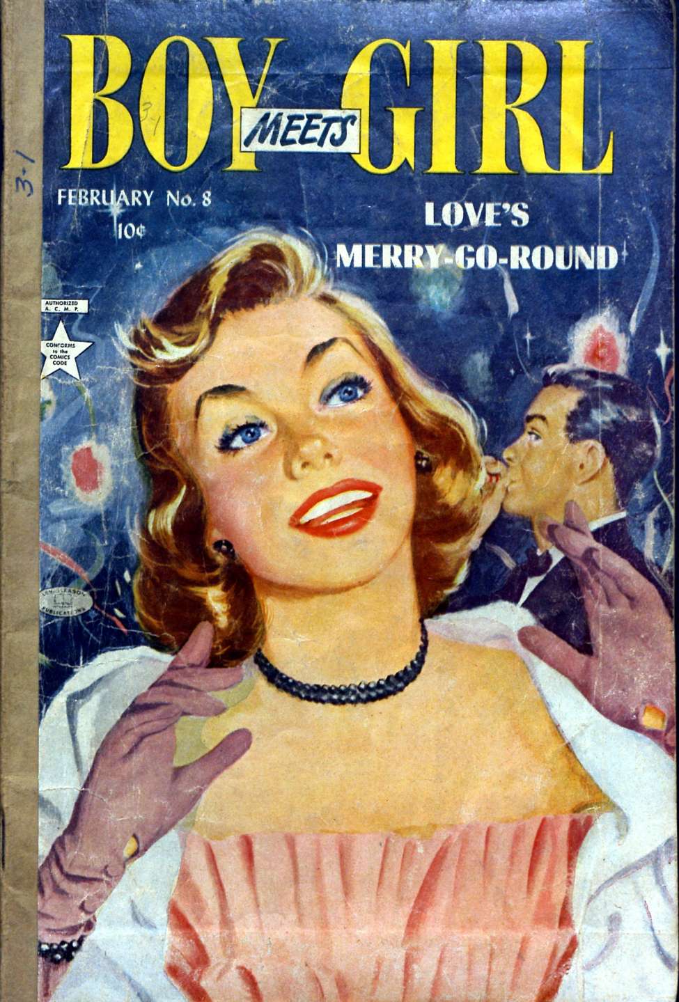 Comic Book Cover For Boy Meets Girl 8