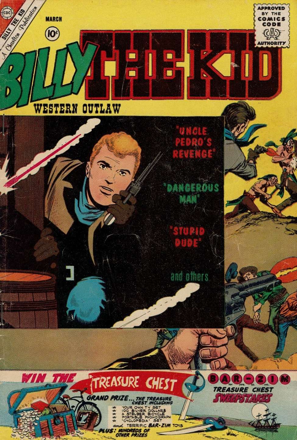 Comic Book Cover For Billy the Kid 27