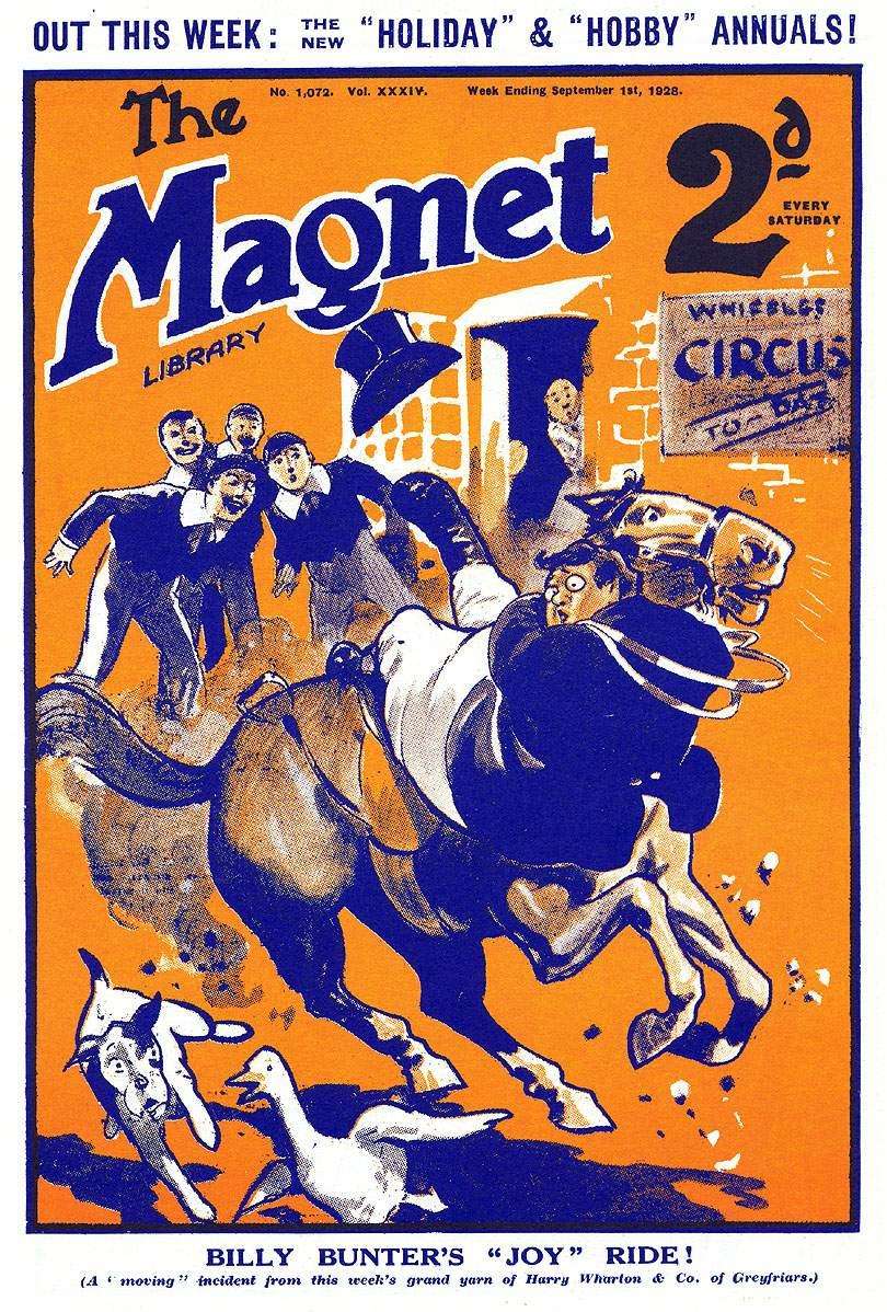 Book Cover For The Magnet 1072 - Bunter's Big Bluff!