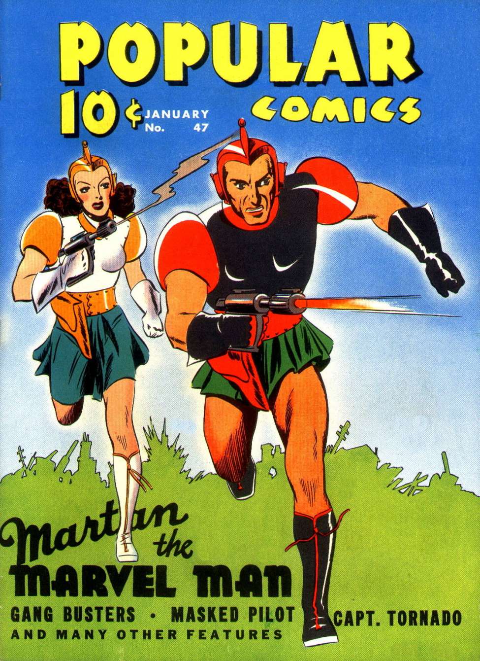Book Cover For Popular Comics 47 - Version 1