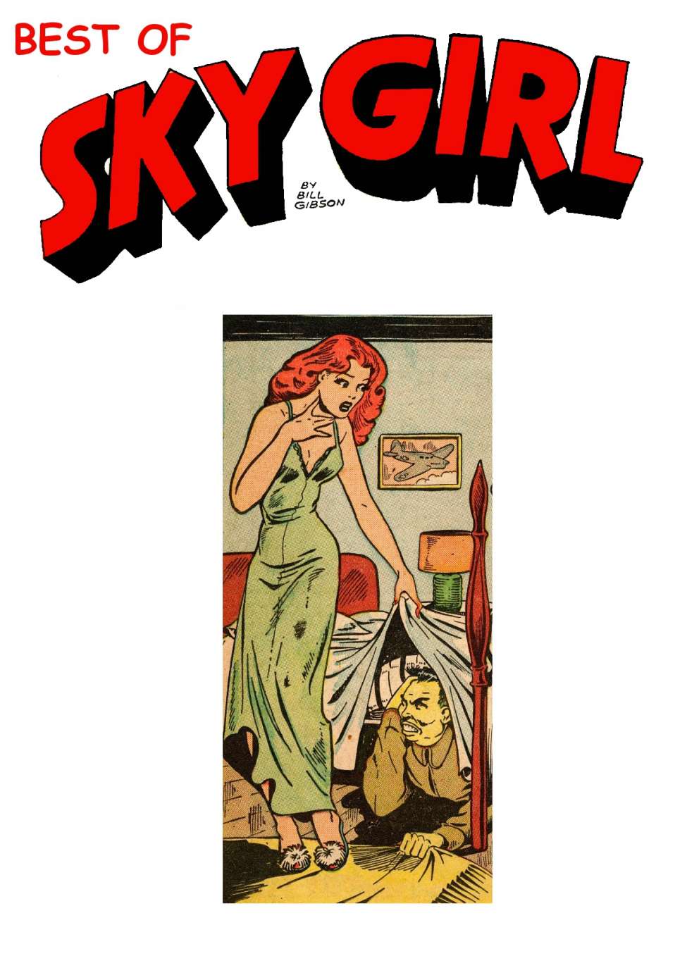 Comic Book Cover For Sky Girl Collection, The Best of (Fiction House)