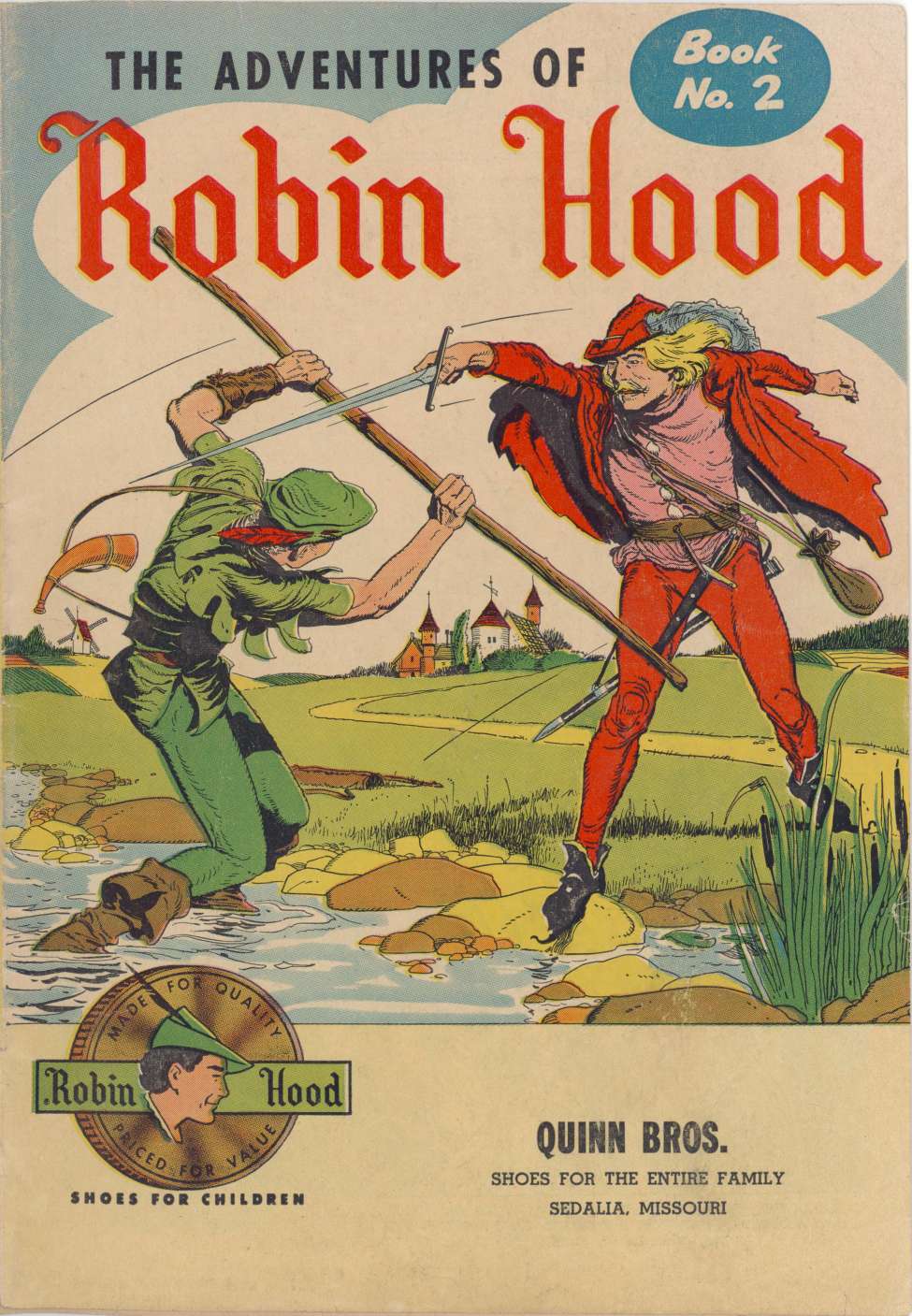 Book Cover For The Adventures of Robin Hood 2