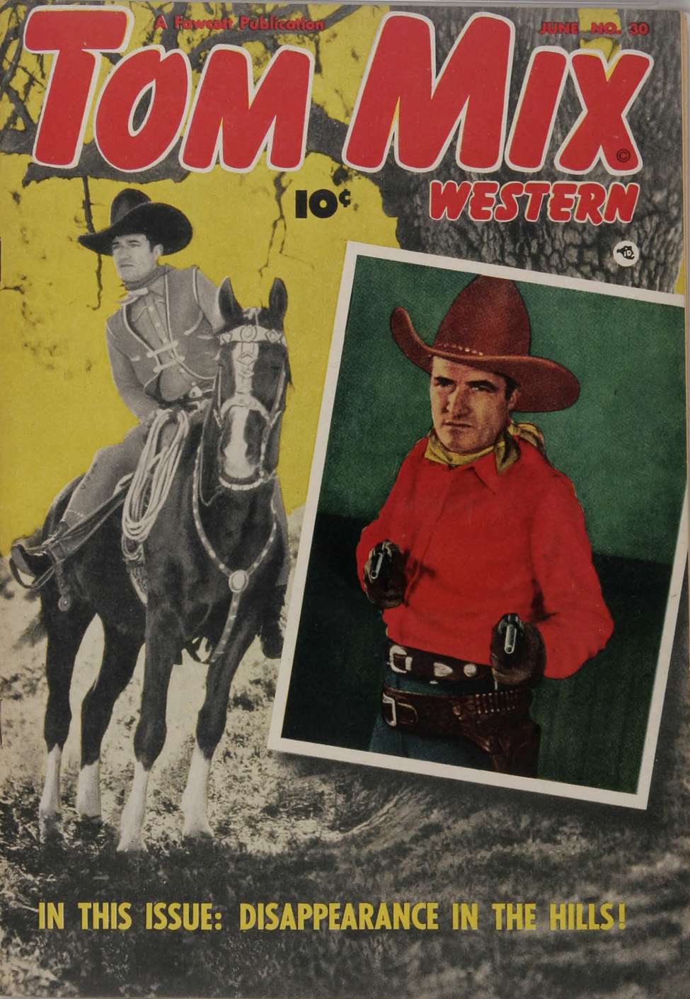 Book Cover For Tom Mix Western 30