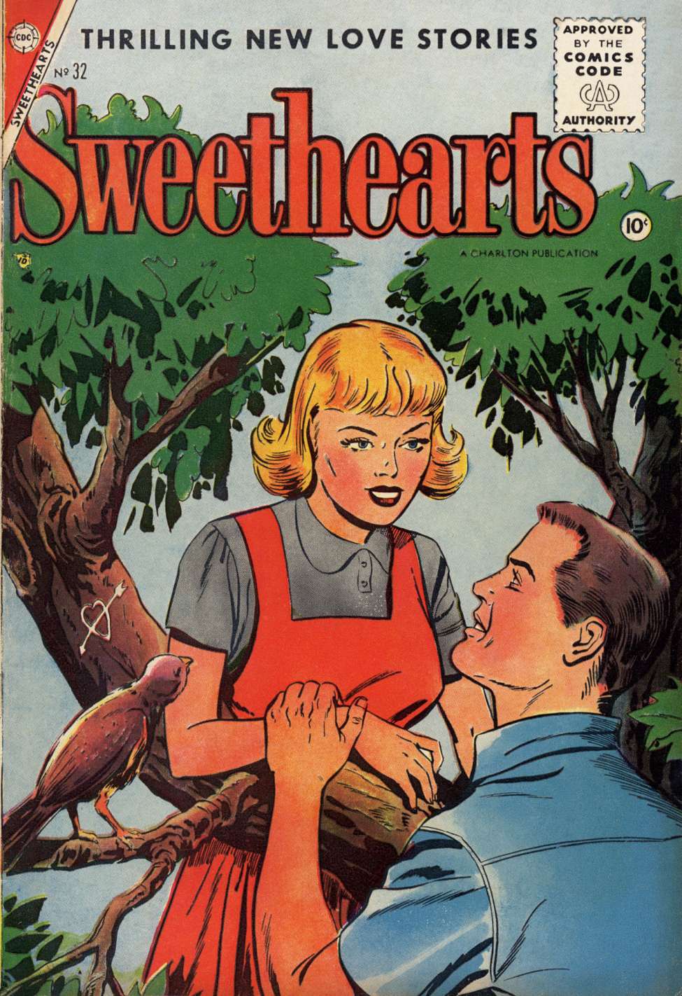 Comic Book Cover For Sweethearts 32 - Version 1