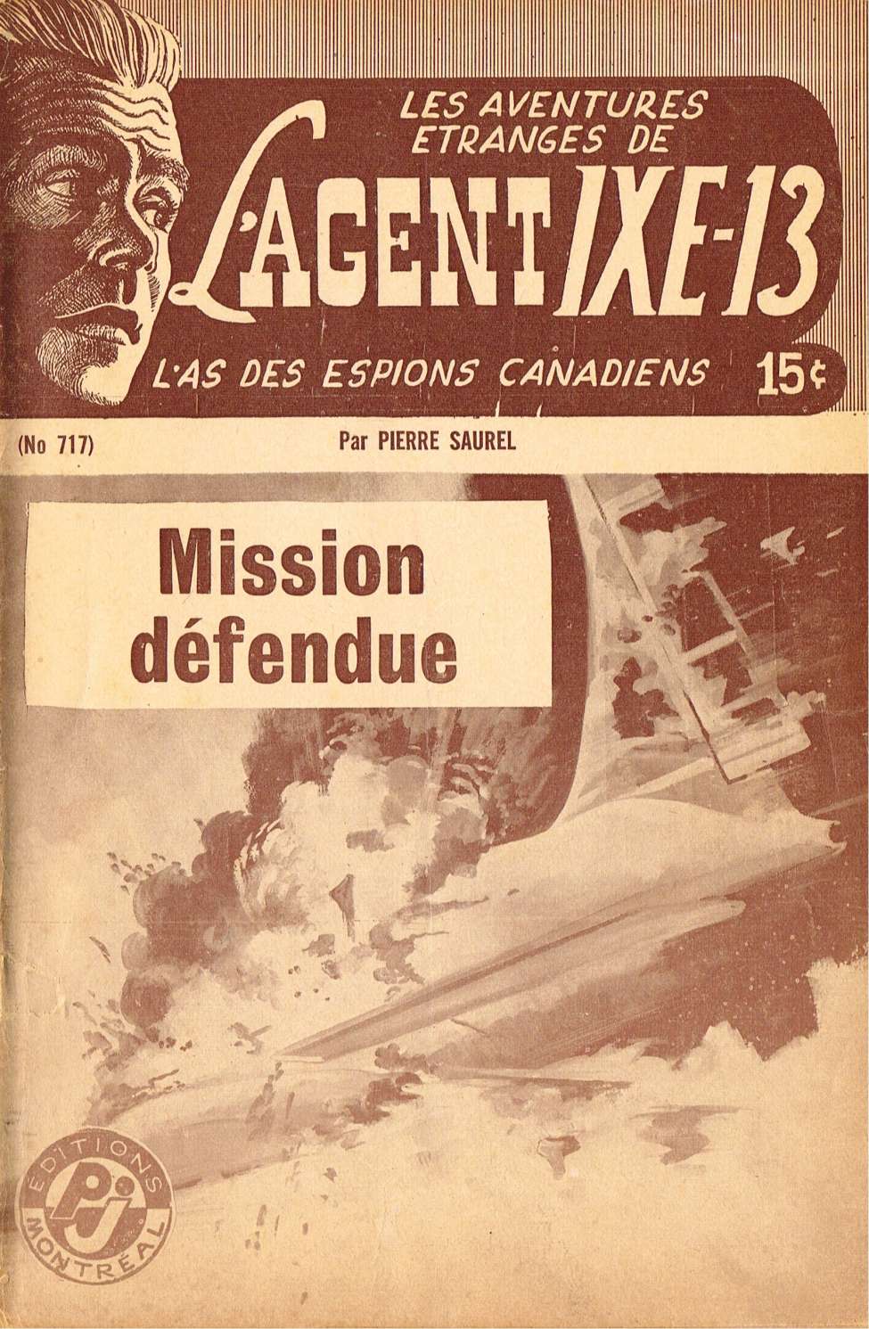 Book Cover For L'Agent IXE-13 v2 717 - Mission défendue