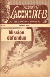 Cover For L'Agent IXE-13 v2 717 - Mission défendue