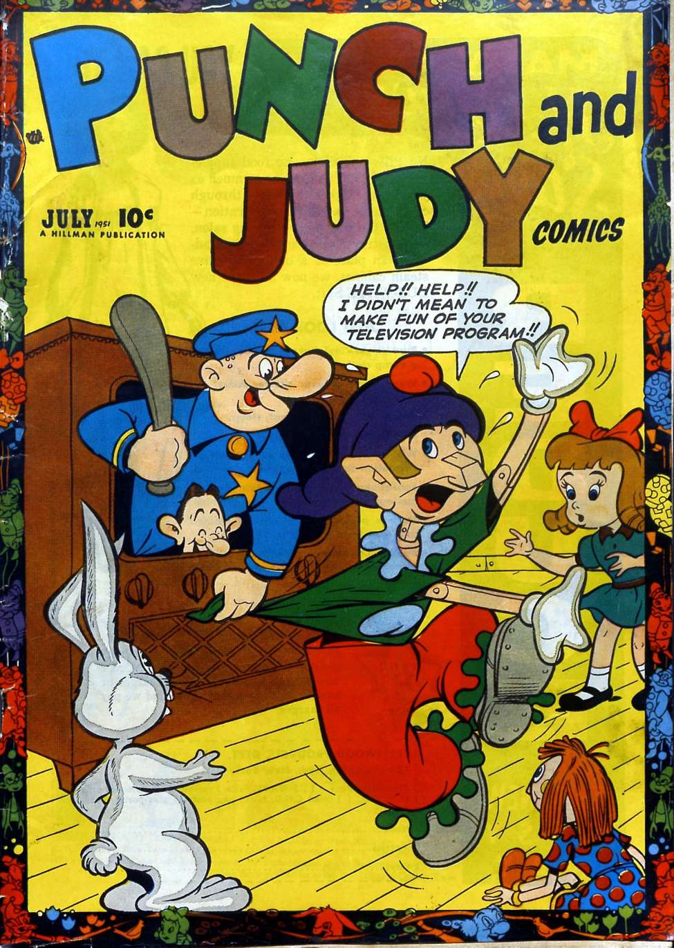 Comic Book Cover For Punch and Judy v3 4