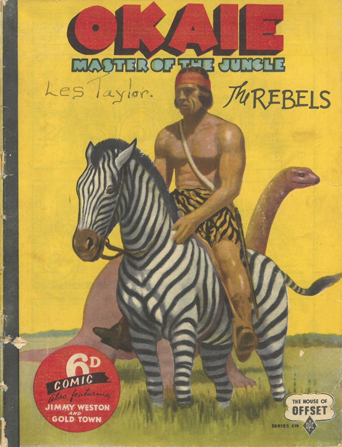 Book Cover For Okaie, Master of the Jungle - The Rebels