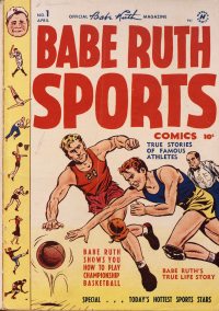 Large Thumbnail For Babe Ruth Sports Comics 1 - Version 1
