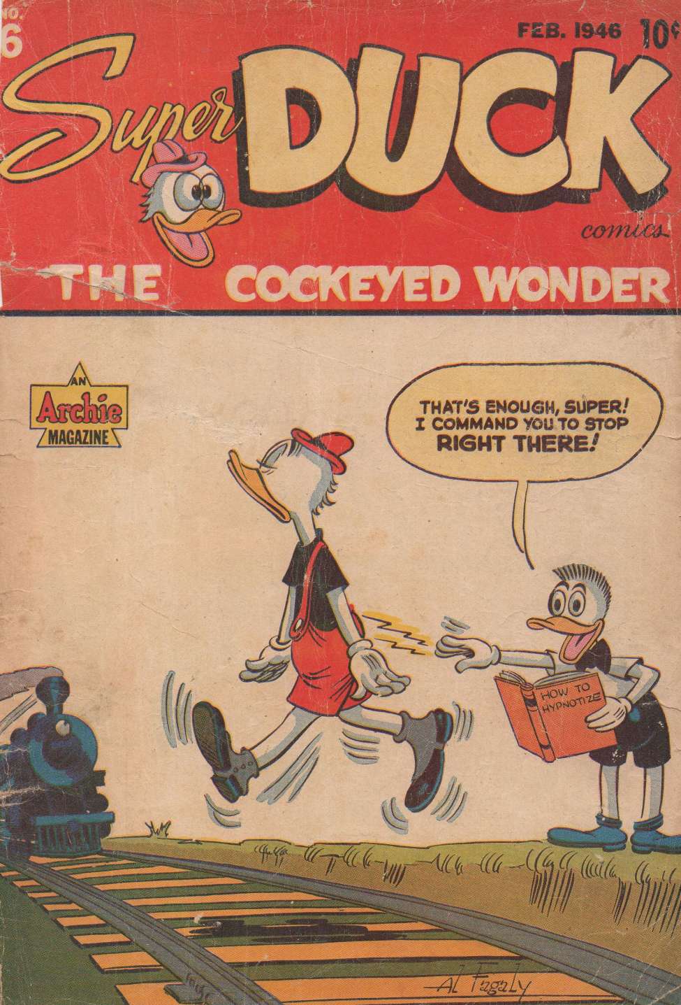 Comic Book Cover For Super Duck 6