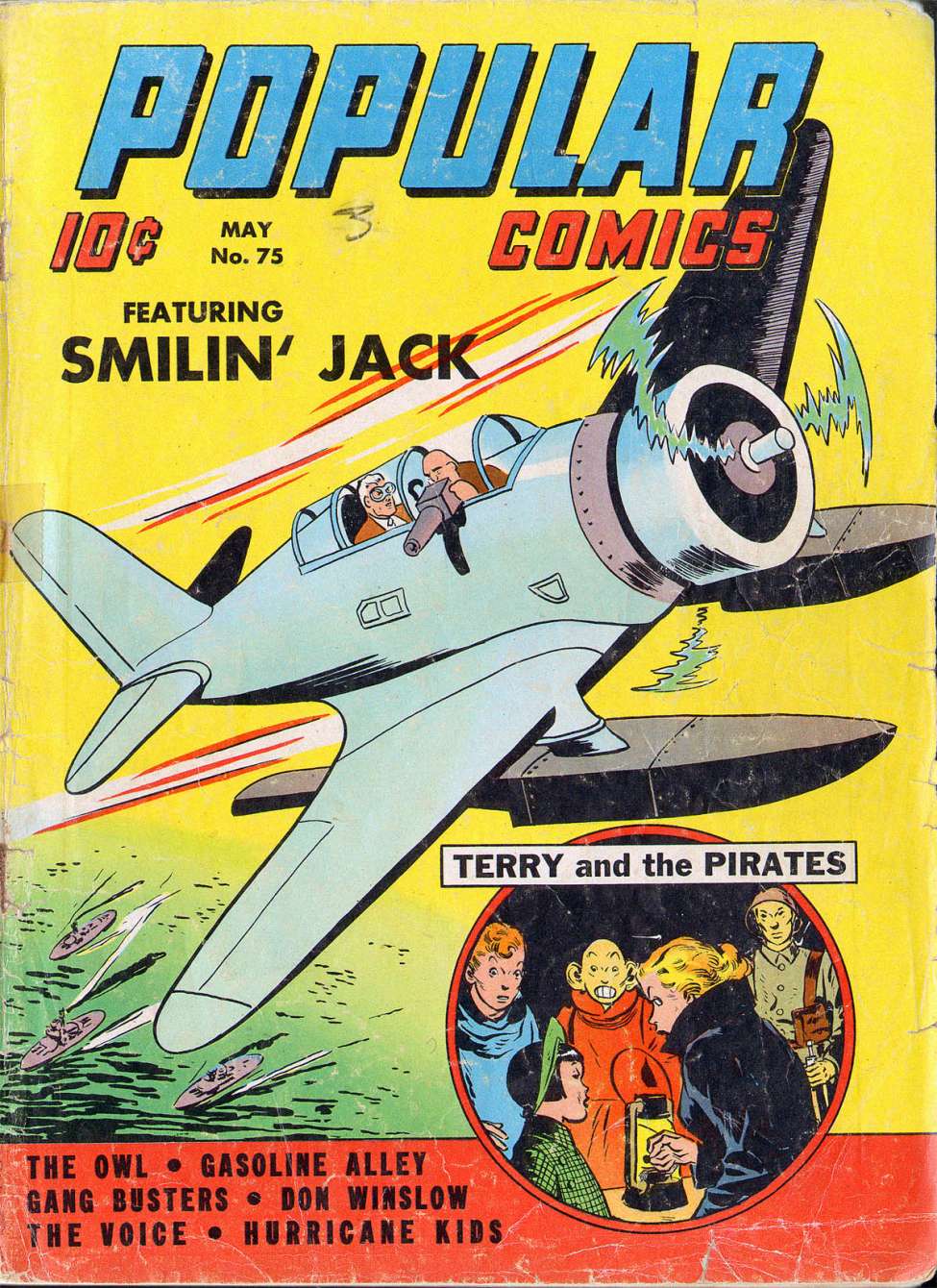 Book Cover For Popular Comics 75