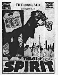 Large Thumbnail For The Spirit (1942-06-28) - Baltimore Sun (b/w)