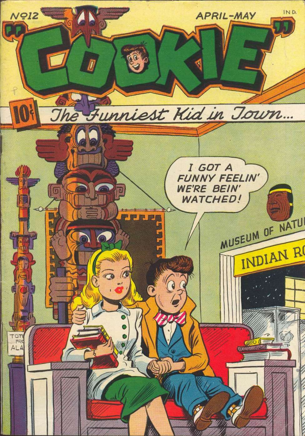 Comic Book Cover For Cookie 12