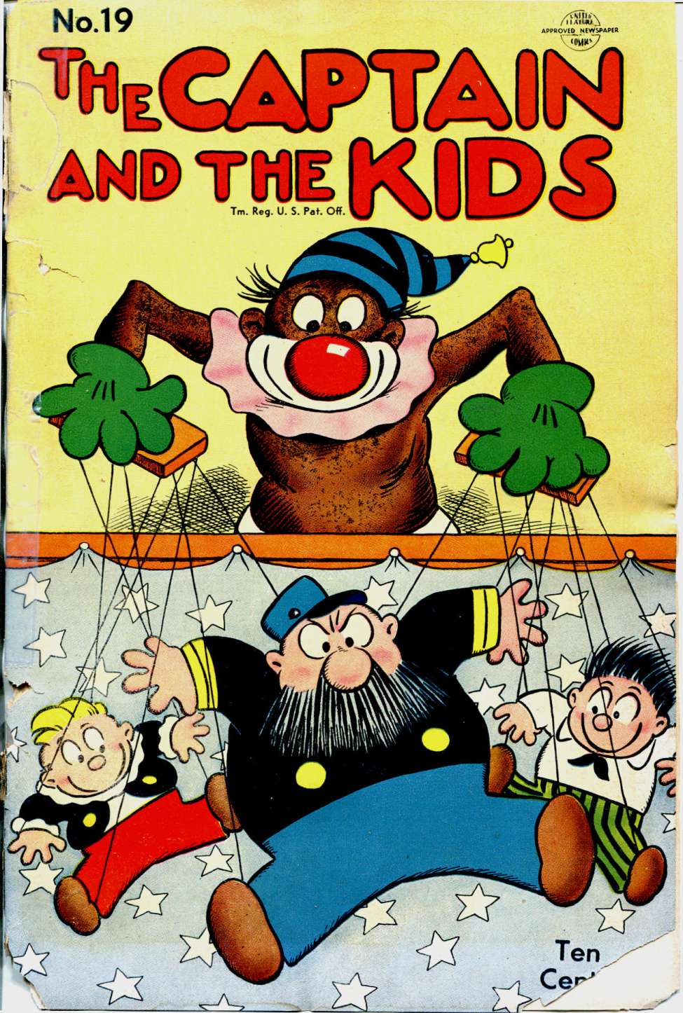 Book Cover For The Captain and the Kids 19