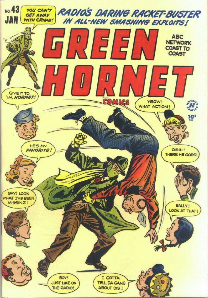 Comic Book Cover For Green Hornet Comics 43
