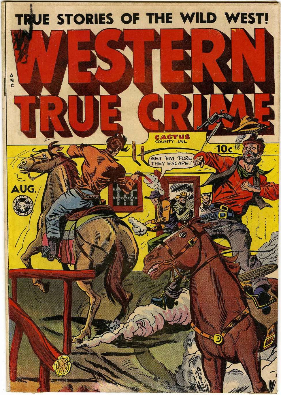 Comic Book Cover For Western True Crime 1 (#15)