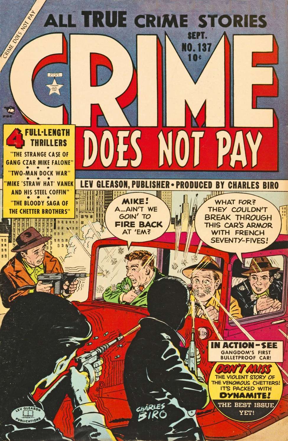 Book Cover For Crime Does Not Pay 137 - Version 2