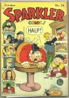 Cover For Sparkler Comics 26