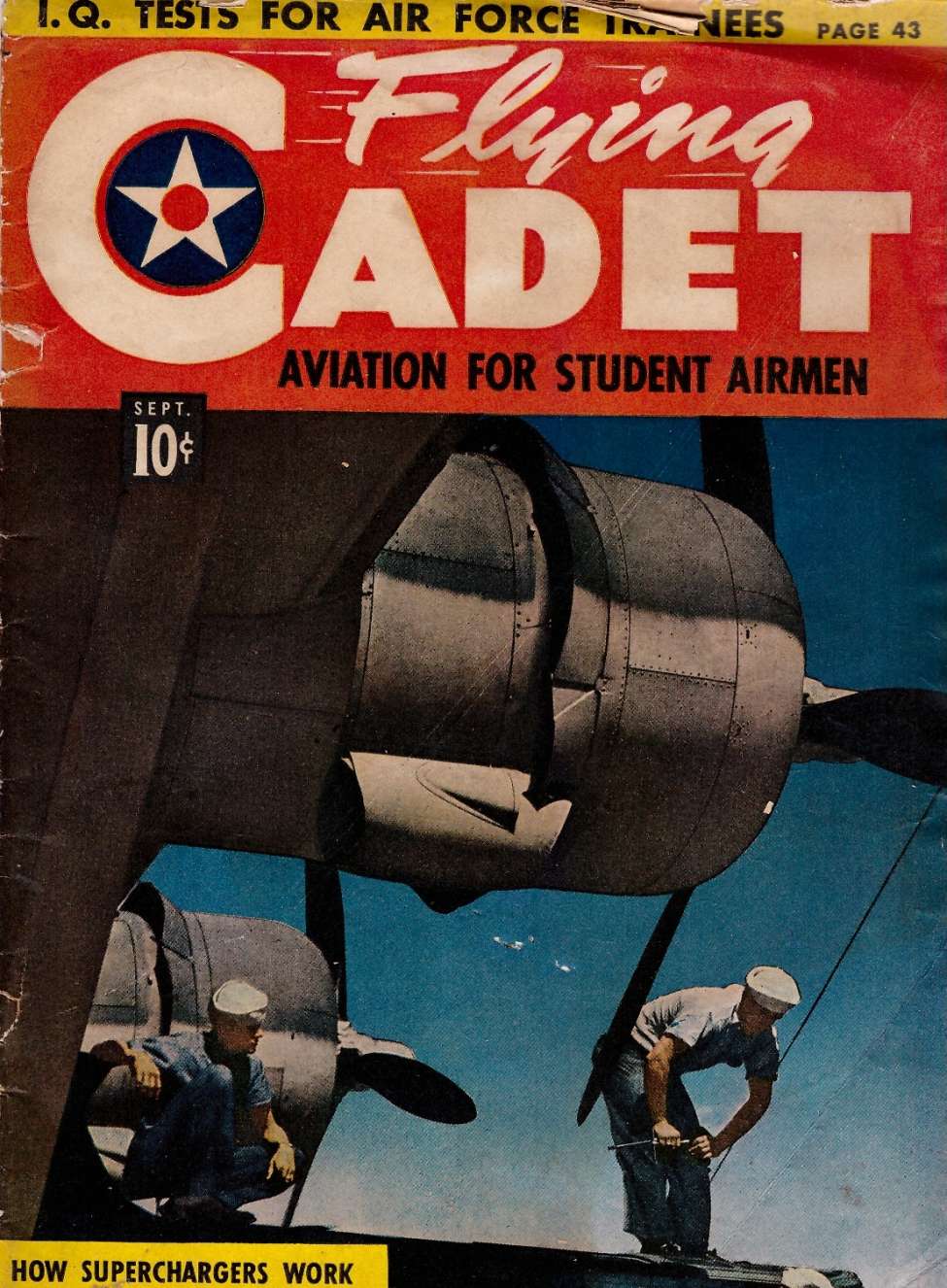 Comic Book Cover For Flying Cadet Magazine v1 6
