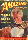 Cover For Amazing Stories v13 6 - World Without Death - John Russell Fearn