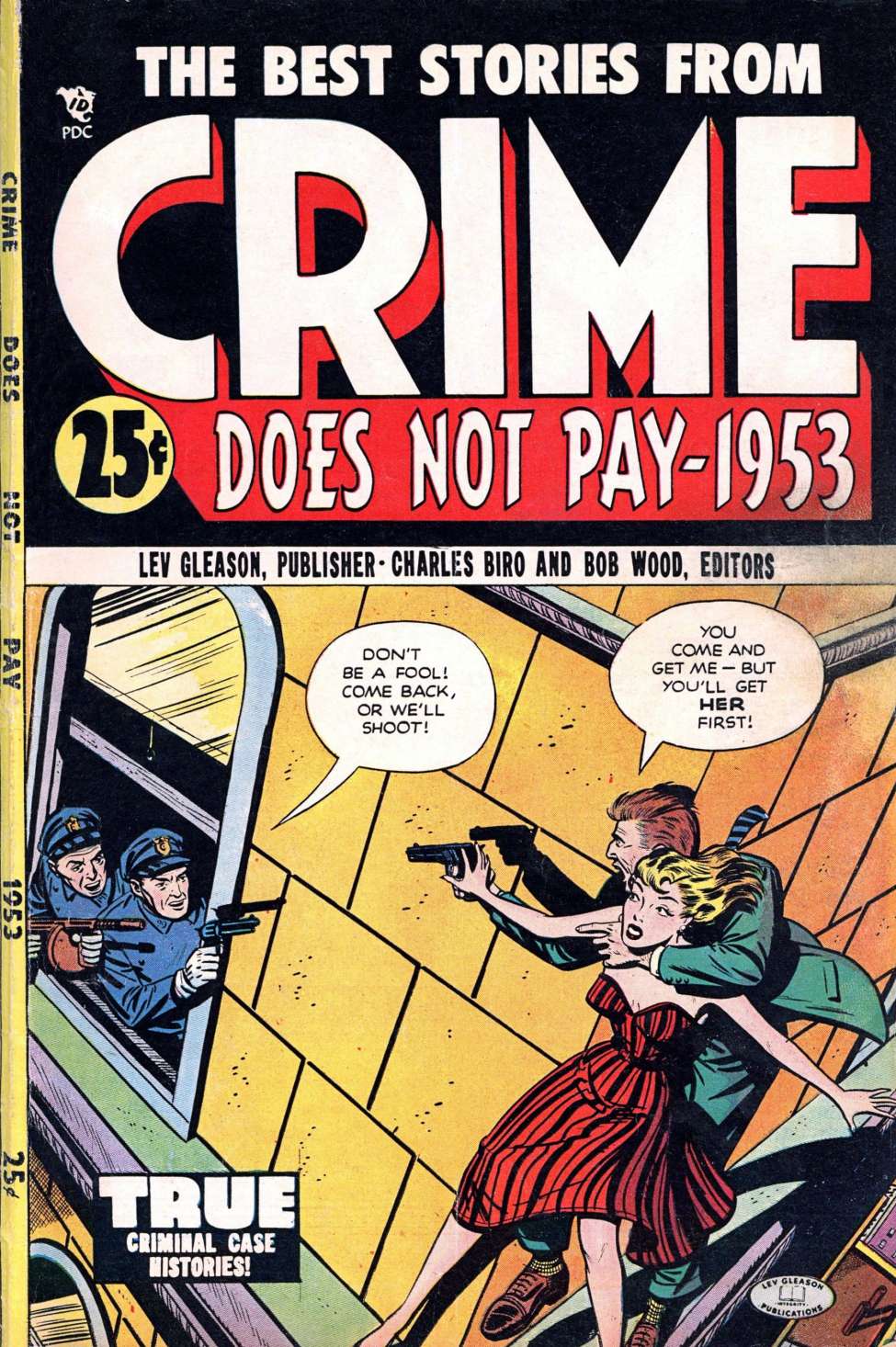 Book Cover For Crime Does Not Pay 1953 Annual