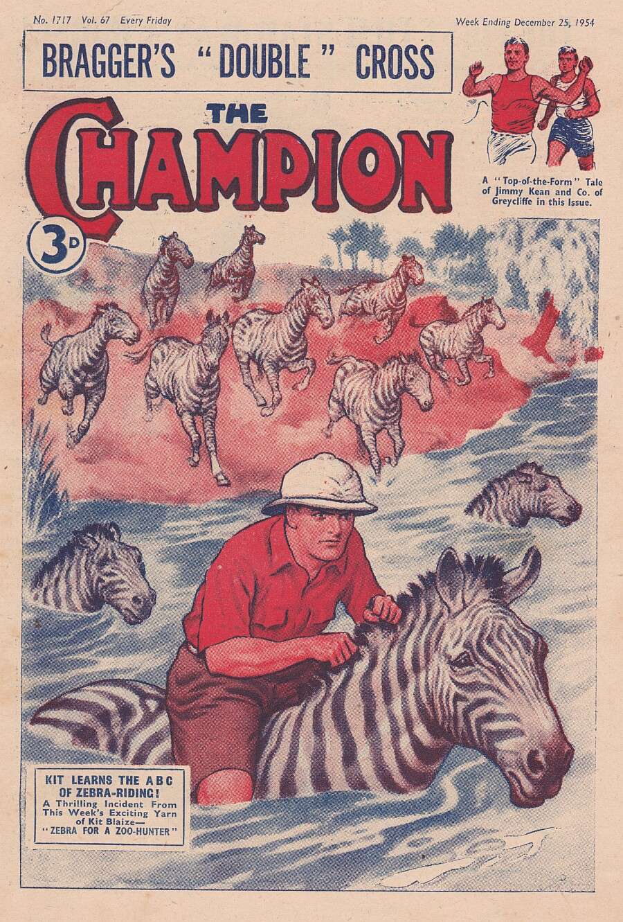 Comic Book Cover For The Champion 1717