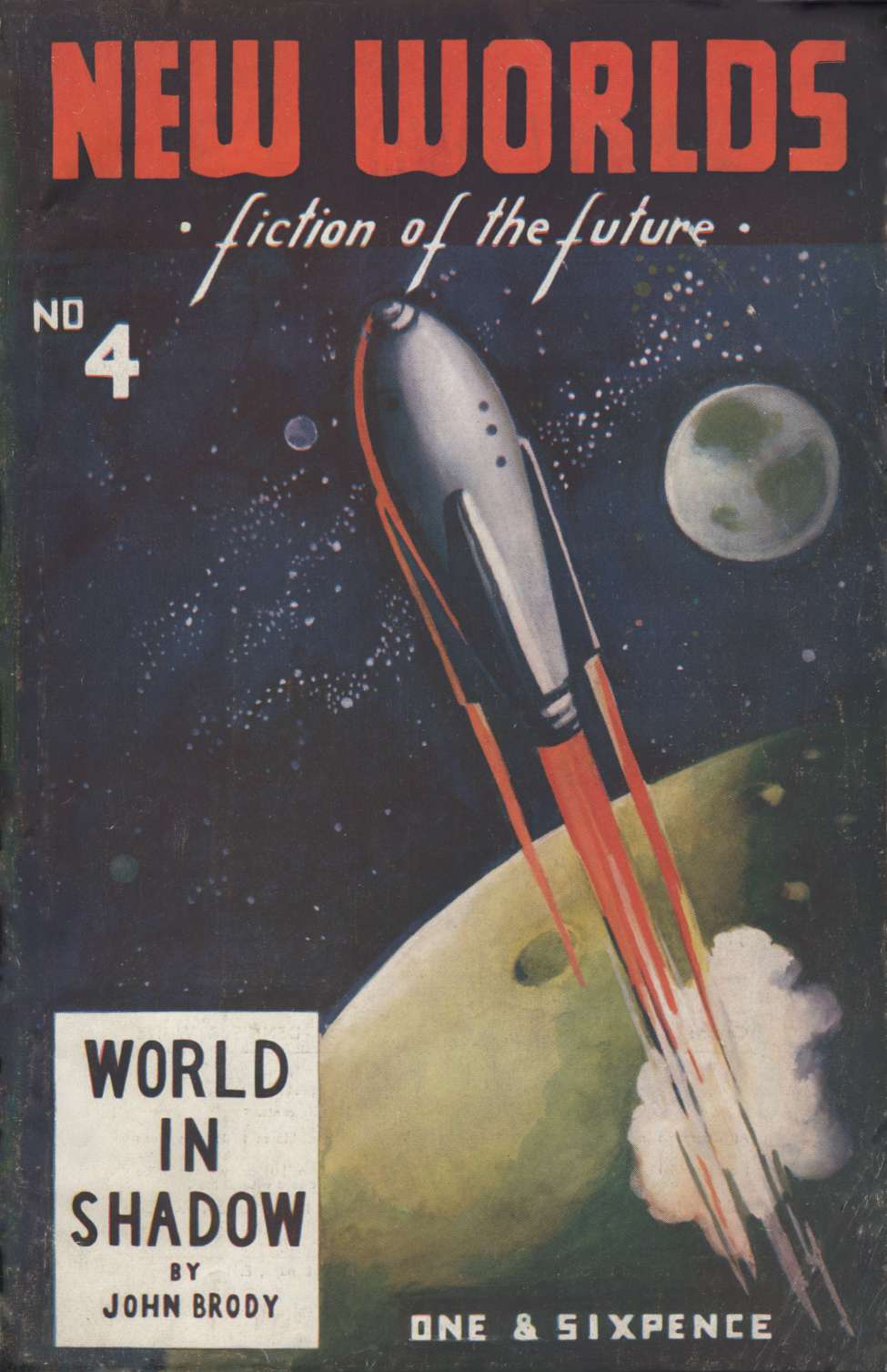 Comic Book Cover For New Worlds v2 4 - World in Shadow - John Brody