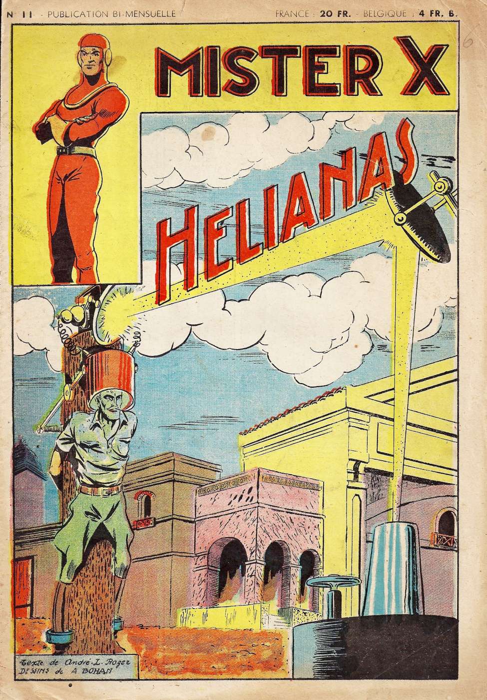 Comic Book Cover For Mister X 14 - Helianas