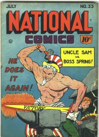 Large Thumbnail For National Comics 33