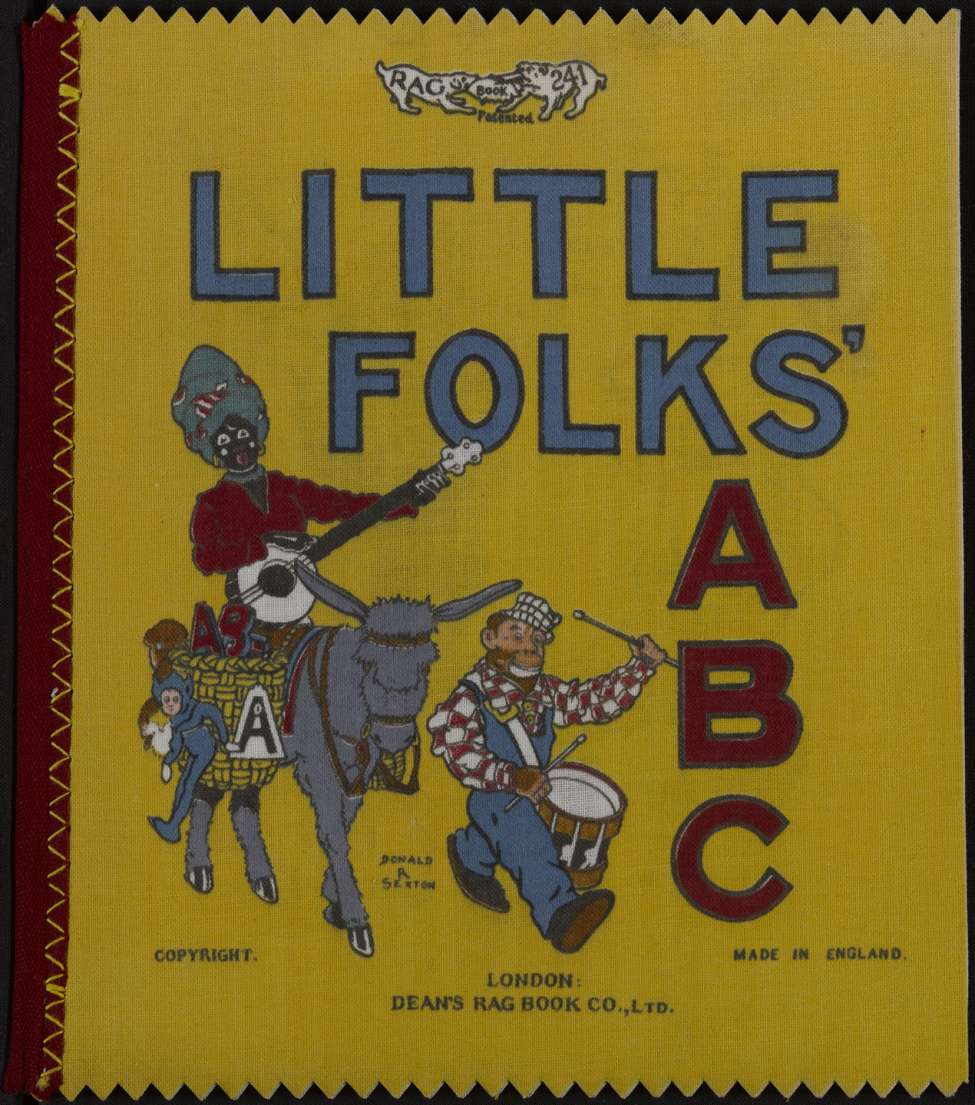 Comic Book Cover For Little Folks ABC