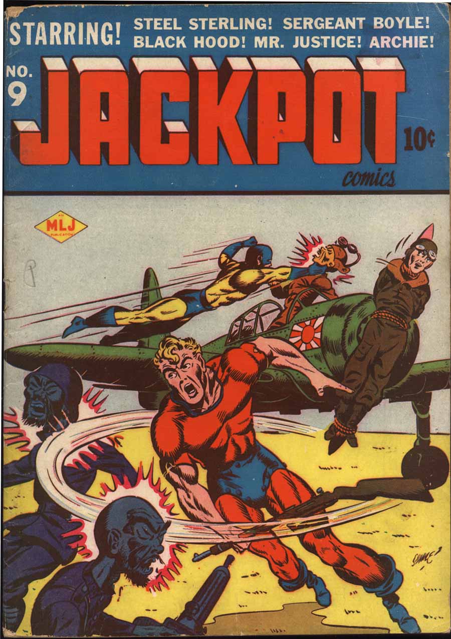 Comic Book Cover For Jackpot Comics 9