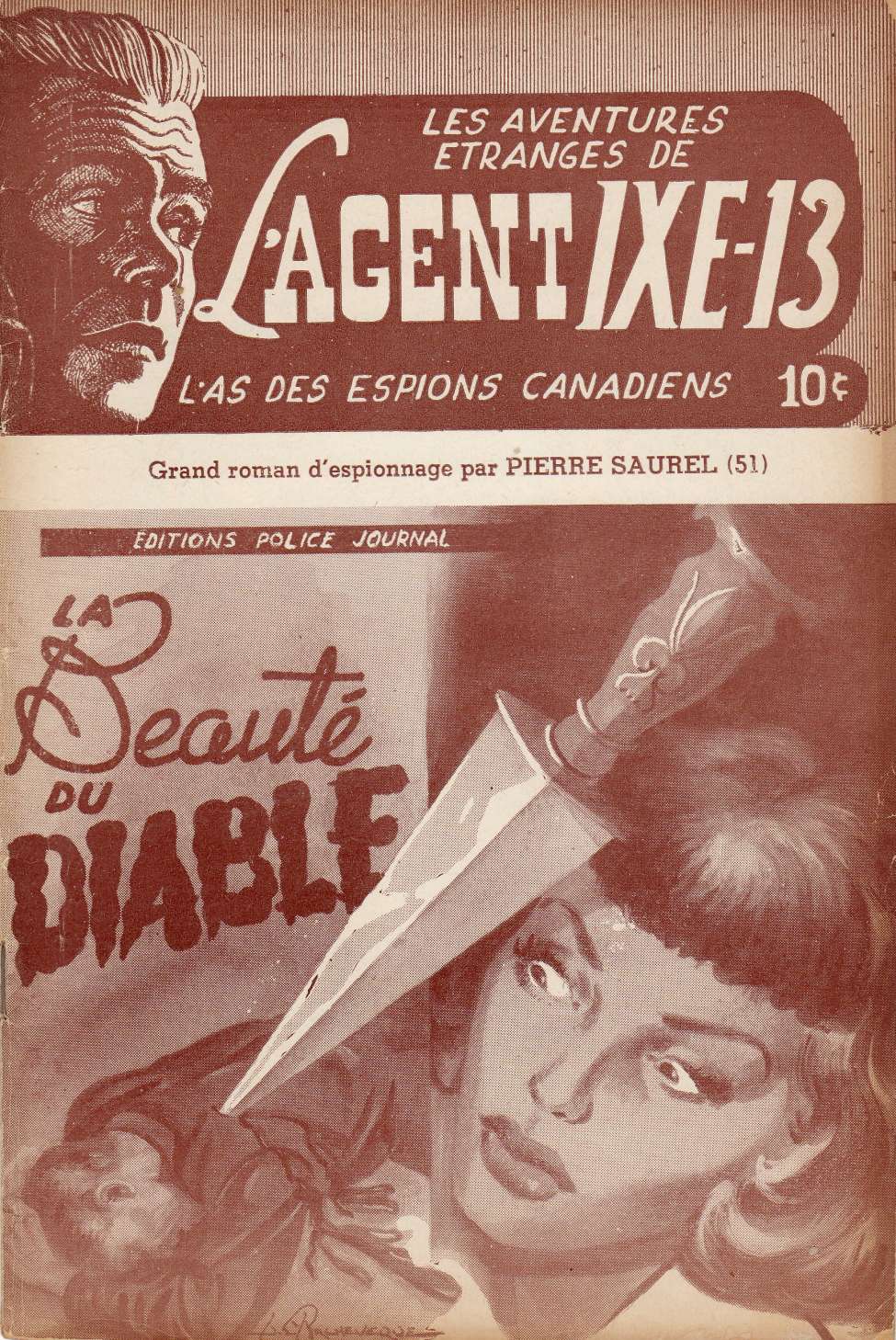 Book Cover For L'Agent IXE-13 v2 51 - La beauté du diable