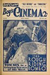 Cover For Boy's Cinema 702 - The Rough Riding Romeo - Tom Mix