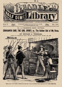Large Thumbnail For Beadle's Half Dime Library 121 - Cinnamon Chip, the Girl Sport
