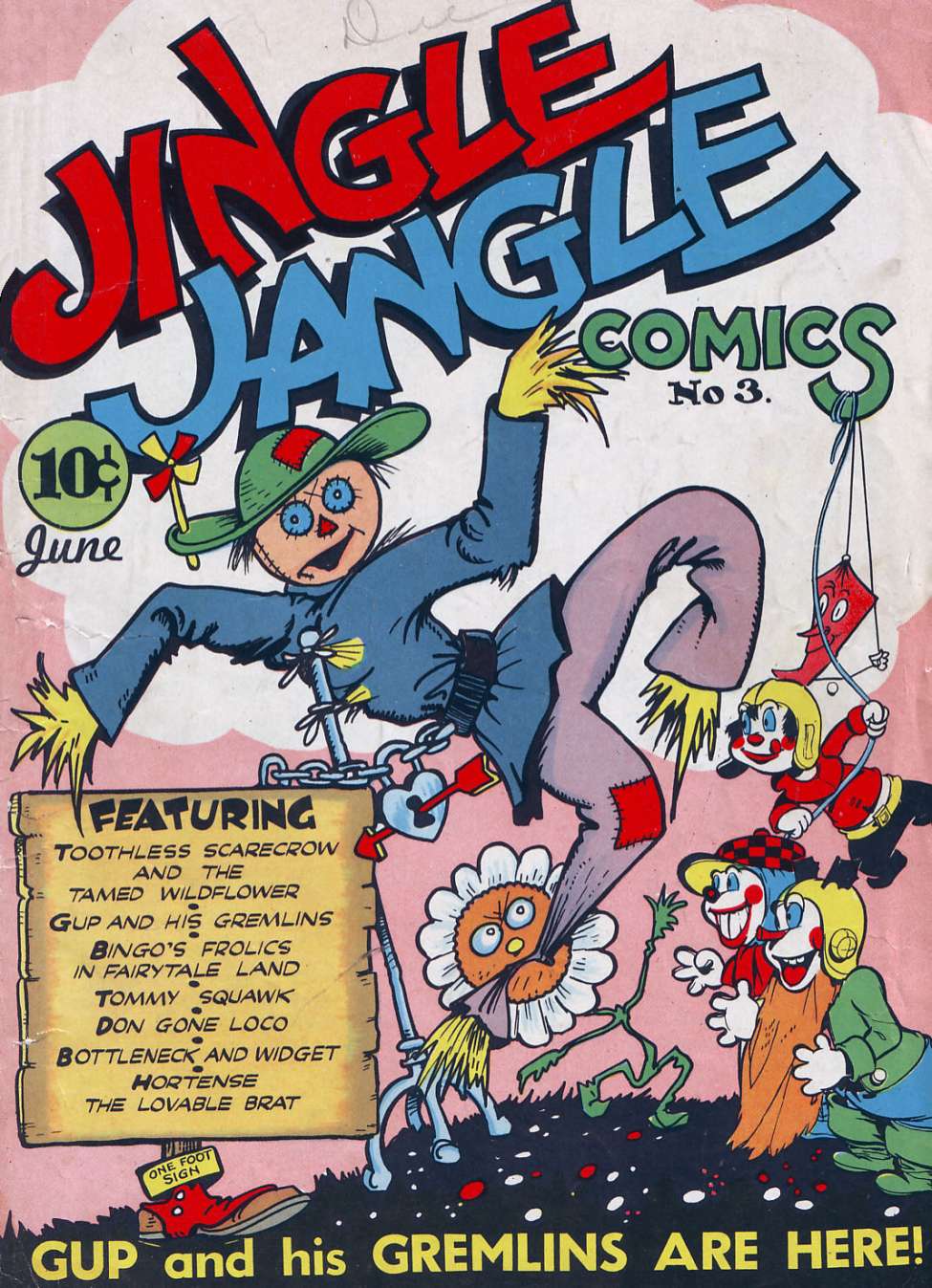 Comic Book Cover For Jingle Jangle Comics 3