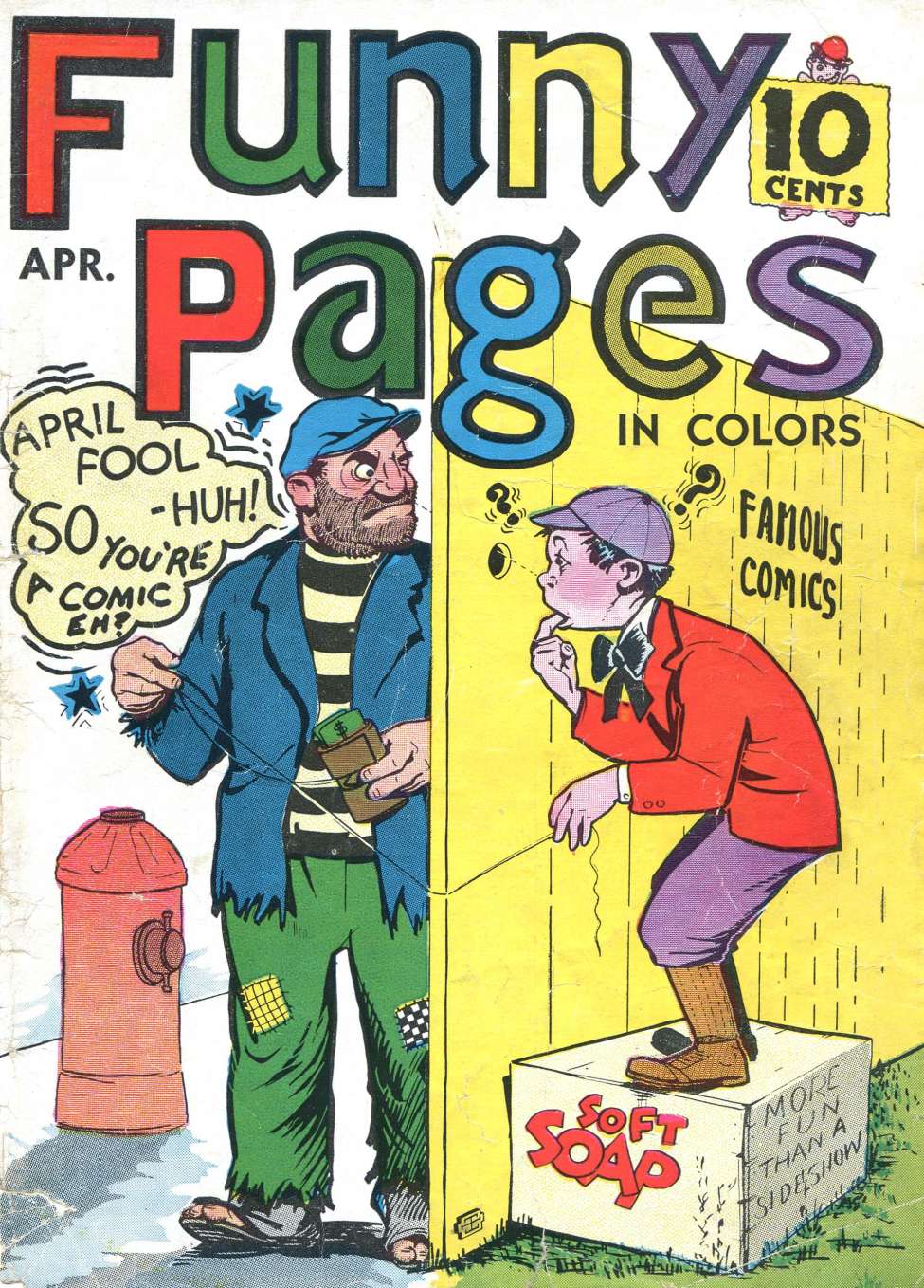 Comic Book Cover For Funny Pages v1 10