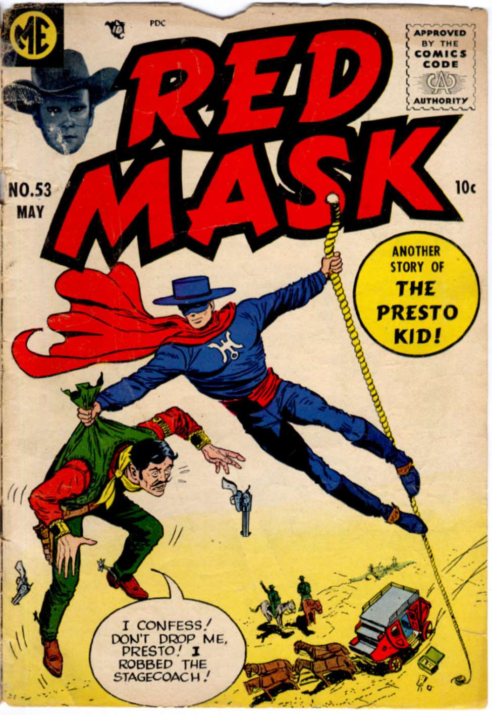 Comic Book Cover For Red Mask 53